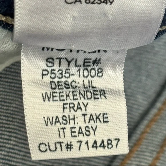 MOTHER Blue Flare Jeans - Picture 6 of 11